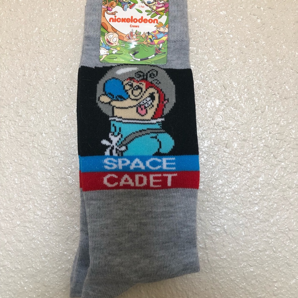 Ren and Stimpy socks NWT one size